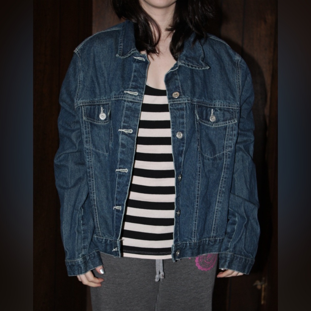 Faded Glory Blue Denim Jacket